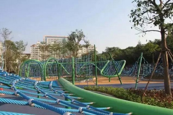 開園啦開園啦海滄灣兒童公園開園啦家長們趕緊奔走相告吧！