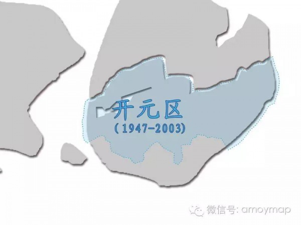 廈門80年來有哪些區消失了？