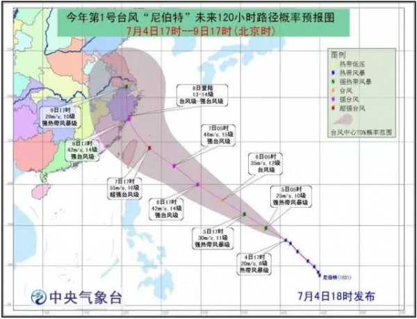 強(qiáng)熱帶風(fēng)暴級(jí)臺(tái)風(fēng)要來(lái)了！即將進(jìn)入福建48小時(shí)警戒區(qū)！廈門(mén)將迎來(lái)……