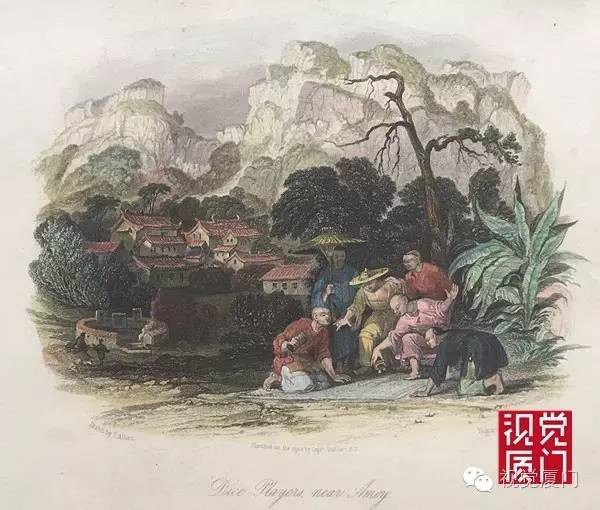 相機沒發明之前，畫師筆下的古樸廈門，每一幅都讓人動容