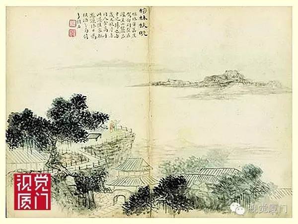 相機沒發明之前，畫師筆下的古樸廈門，每一幅都讓人動容