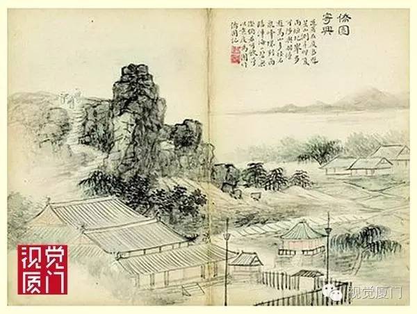 相機沒發明之前，畫師筆下的古樸廈門，每一幅都讓人動容
