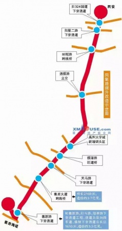 好消息丨今天12點(diǎn)，集源隧道、集美大道跨線橋開放！