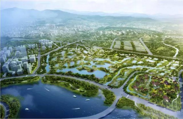 馬鑾灣新城顏值又逆天！打造龍形濕地公園、四季花林，美得讓你目瞪口呆！