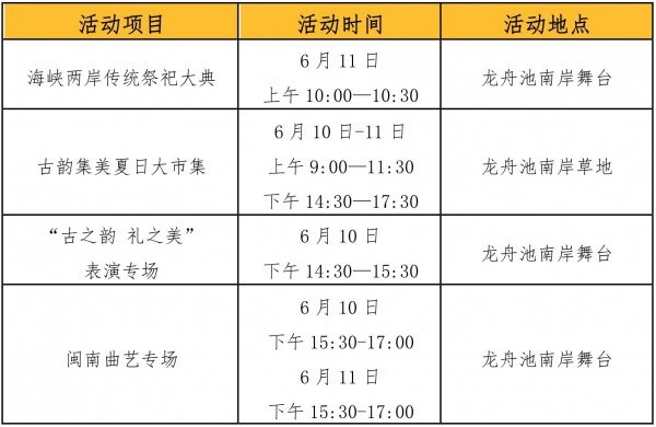 時空門開啟|本周末龍舟池，穿越古今給你好看
