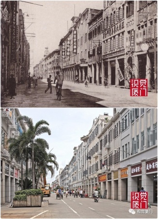 55組廈門中山路今昔對比，驚艷了整整80年，越看越感動
