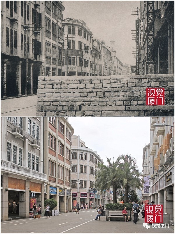 55組廈門中山路今昔對比，驚艷了整整80年，越看越感動