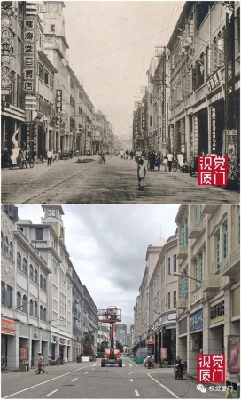 55組廈門中山路今昔對比，驚艷了整整80年，越看越感動