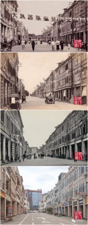 55組廈門中山路今昔對比，驚艷了整整80年，越看越感動