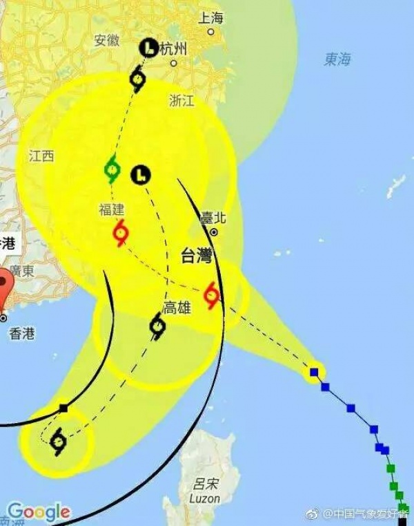 紅色預警！“納沙”今晨在福清登陸！“海棠”緊隨其后！強風+豪雨將橫掃廈門等地…