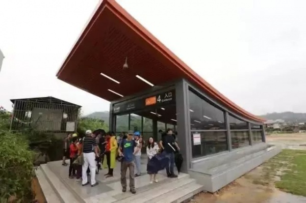 美了！1號線集美學村站周邊竟變成街心公園？年底將全線亮相的還有...