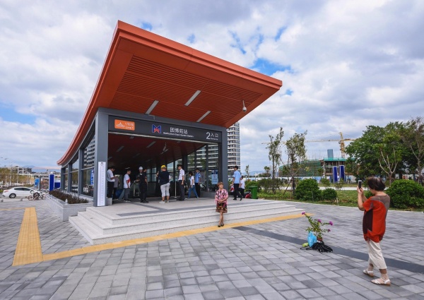 美了！1號線集美學村站周邊竟變成街心公園？年底將全線亮相的還有...