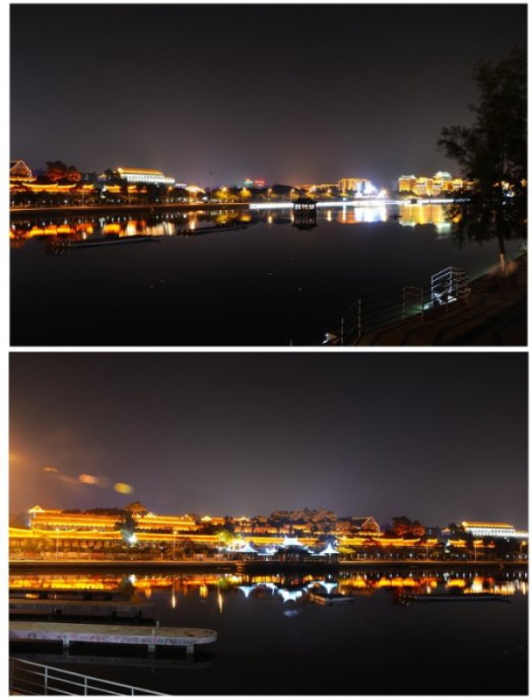 廈門：集美龍舟池夜色（組圖）_志遠(yuǎn)天下行